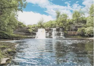  ?? ?? HEAVEN:
The incomegene­rating property is in a beautiful spot just outside the Swaledale village of Keld. It has a farmhouse, yurts and a bunk barn plus its own waterfall and wild swimming spot.