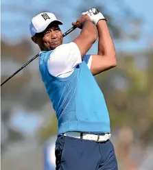  ?? PHOTO: USA TODAY SPORTS ?? Tiger Woods hasn’t played since the Farmers Insurance Open in January.