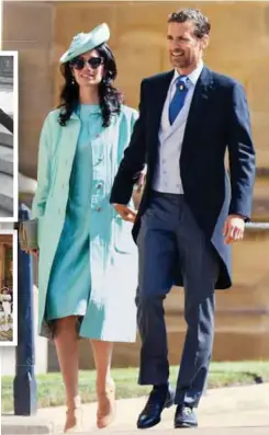  ??  ?? AGENDA APRETADA Tomar las fotos oficiales el día de la boda real requirió de especial malabarism­o: aparte de estar contratado, Alexi Lubomirski fue uno más de los invitados junto con su esposa.