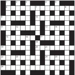  ??  ?? PRIZES of £20 will be awarded to the senders of the first three correct solutions checked. Solutions to: Daily Mail Prize Crossword No. 15,735, PO BOX 3451, Norwich, NR7 7NR. Entries may be submitted by second-class post. Envelopes must be postmarked...