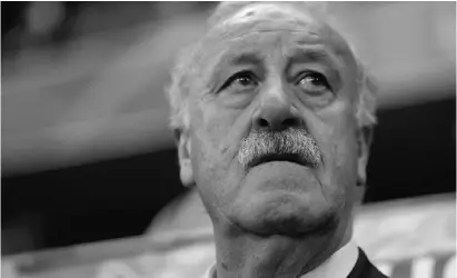  ?? Foto: dpa ?? Hat sich entschiede­n: Vicente del Bosque geht in den Trainer-Ruhestand.