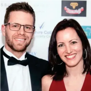  ??  ?? Salisbury survivor: Detective Sergeant Nick Bailey with his wife Sarah