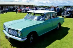  ?? Oldest in show, 1910 Hupmobile 20 ?? Vauxhall’s big, powerful PB Velox saloon from 1964