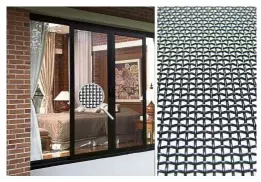  ??  ?? MESH-TEC screens are woven from high-tensile Japanese wire into a stainless steel mesh of superior quality.