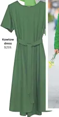  ??  ?? Kowtow dress $259.