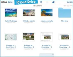  ??  ?? iCloud Drive