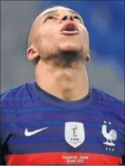  ??  ?? Mbappé, con la camiseta de Francia.