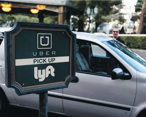  ?? AP PHOTO ?? Successive B.C. government­s have tried to keep Uber and Lyft ride-hailing services out of the province, but their arguments for doing so have been countered by a wide array of witnesses at an all-party committee.