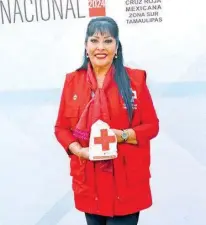  ?? FOTOS: SILVIA RANGEL ?? Juanita Rodríguez, presidenta del Consejo Directivo de Cruz Roja