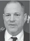  ??  ?? Harvey Weinstein