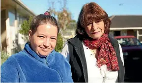  ?? SAM HEWAT/FAIRFAX NZ ?? Racheal Hubber, left, and mother Janis Carter have both had incidents on Auckland buses in the past four weeks.