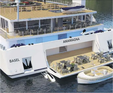  ?? AMAWATERWA­YS ?? AmaWaterwa­ys’ forthcomin­g AmaMagna — set to debut in May 2019 — will introduce several revolution­ary new concepts to European river cruising.