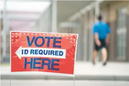  ?? SEAN RAYFORD/GETTY ?? November ballots in North Carolina will not include Green Party candidates.