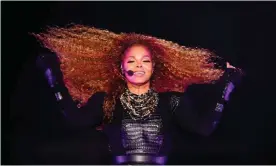  ??  ?? Janet Jackson in Dubai in 2016. Photograph: François Nel/Getty Images