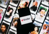  ??  ?? Tinder is looking beyond the swipe.