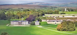  ??  ?? Currently being expanded is Ballyfin, an iconic home in County Laois