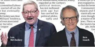  ?? PHOTOS: PA, ?? Len McCluskey Ken Loach