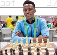  ?? ?? Victorious: Rongwane won the Open section