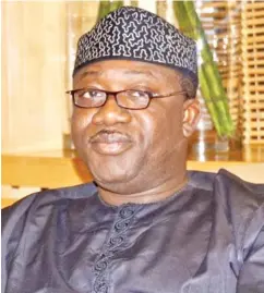  ??  ?? Minister of Solid Minerals Dr. Kayode Fayemi