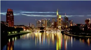  ?? Reuters ?? Frankfurt is gaining the attention of global lenders with Brexit looming. —