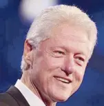  ??  ?? Bill Clinton continues to show his way with words in The President is Missing.