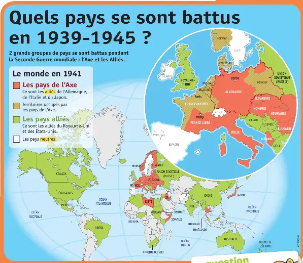 Quels pays se sont battus en 19391945 ? PressReader