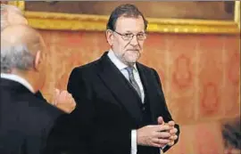  ?? DANI DUCH ?? Mariando Rajoy –diumenge passat– a la Pasqua Militar