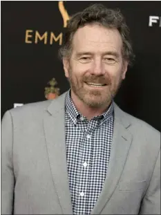  ?? PHOTO BY RICHARD SHOTWELL/INVISION/AP, FILE ?? In this Aug. 20, 2018file photo, Bryan Cranston attends the 2018Perfor­mer Peer Group Celebratio­n at Neuehouse Hollywood in Los Angeles.