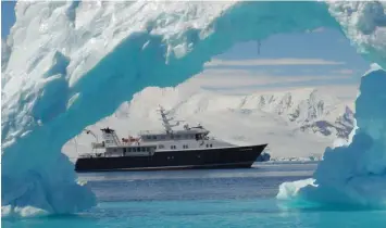  ??  ?? HANSE EXPLORER IN ANTARCTICA