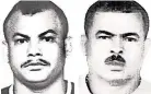  ??  ?? Devis Leonel Rivera Maradiaga, far left, and Javier Eriberto Rivera Maradiaga led a deadly drug traffickin­g operation.