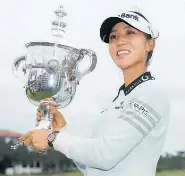  ?? Photo / AP ?? Lydia Ko swept the table at the CME Group Tour Championsh­ip yesterday.