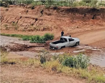  ??  ?? El cuerpo fue localizado en la zona de las ladrillera­s