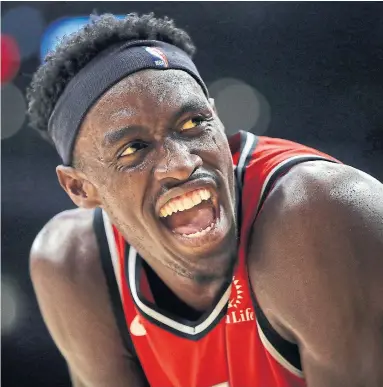  ?? MARCIO JOSE SANCHEZ THE ASSOCIATED PRESS ?? Just as Raptor Pascal Siakam’s game defies categoriza­tion in his fourth NBA season — post player, point forward, above-the-break three-point shooter – his continuing evolution confounds expectatio­n.