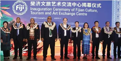 Fiji and China strengthen relations after the opening of Fiji Pavilion ...