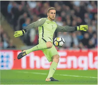  ?? FOTO: GETTY IMAGES ?? Jan Oblak durante un partido con la selección de Eslovenia