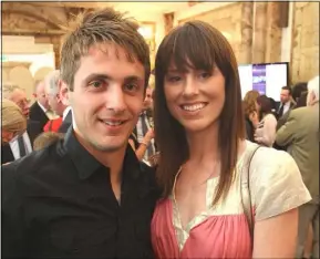  ??  ?? Kevin with his wife Jenny when he became a Wexford Ambassador in 2011.