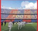  ??  ?? Un Barça-Madrid en el Camp Nou.