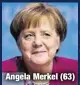  ??  ?? Angela Merkel (63)
