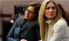  ??  ?? Locane listening to the jury returning the verdict in her trial in 2012. Photograph: Robert Sciarrino/AP