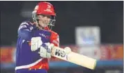  ??  ?? In his first match of the season, Quinton de Kock hit a 31-ball 50 to keep Delhi Daredevils in the hunt. PTI PHOTO