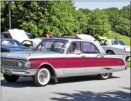  ??  ?? Angel De Jesus displays his 1961 Mercury Comet.