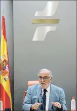  ?? BALLESTERO­S / EFE ?? El director de la DGT, Pere Navarro