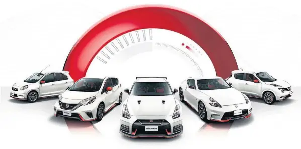  ??  ?? Nissan introduced the NISMO brand to its mainstream model line-up in 2013