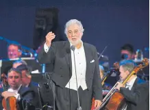  ?? AFP ?? Plácido Domingo canceló sus conciertos e EE. UU. y Europa.