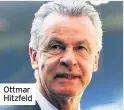  ??  ?? Ottmar Hitzfeld