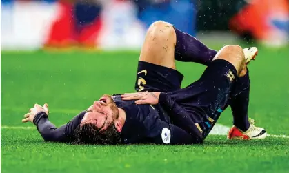  ?? ?? Ben Chilwell played all of England’s draw with Belgium and 67 minutes against Brazil. Photograph: Nigel Keene/ProSports/Shuttersto­ck