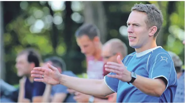  ?? RP-FOTO: KLAUS-DIETER STADE ?? Thomas Erkens kehrt nach zwei Jahren Pause als Trainer zu Alemannia Pfalzdorf zurück.