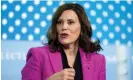  ?? Photograph: Alex Brandon/AP ?? The scheme to kidnap Gretchen Whitmer was portrayed as an example of homegrown terrorism.