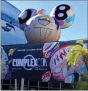  ?? PHOTO BY BILL ALKOFER ?? ComplexCon bills itself as having a finger on the pulse of tomorrow's trends.