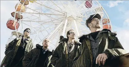  ?? BRIGHTON 64 ?? Los miembros de Brighton 64, en una reciente imagen promociona­l de su nuevo álbum